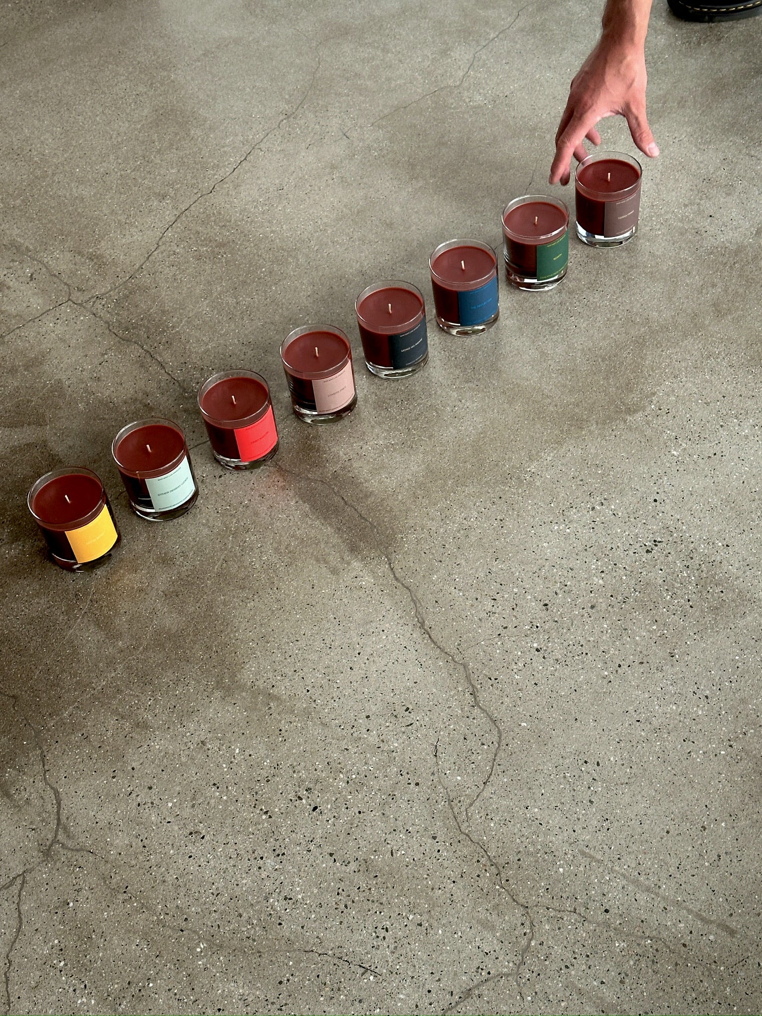 MAR MAR CANDLE SET