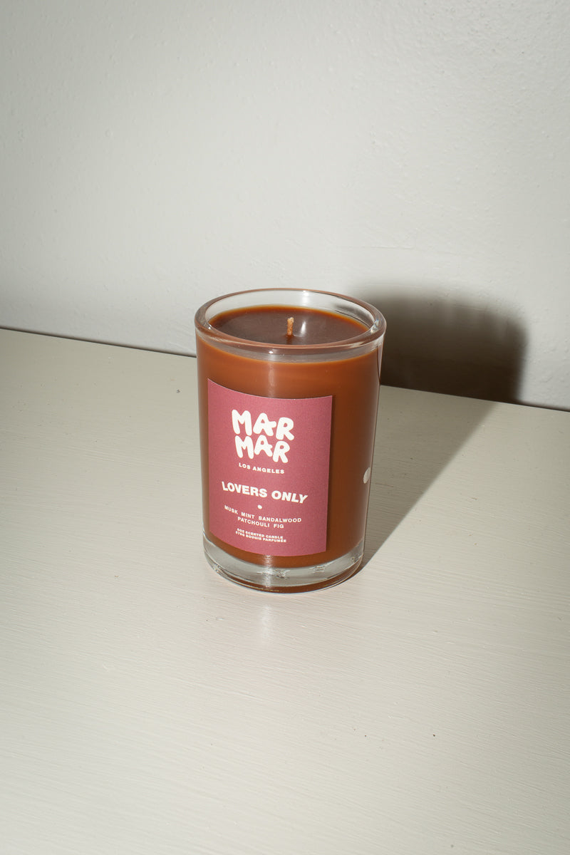 BACK IN STOCK! LOVERS ONLY 8 OZ CANDLE